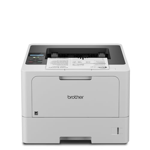 Brother HL-L5210DN Business Monochrome Laser Printer with Duplex Printing, Versatile Paper Handling, Mobile Printing, an