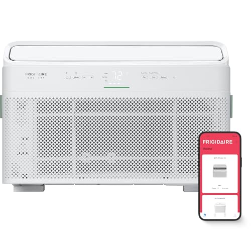 Frigidaire Gallery 12,000 BTU Smart Inverter Window Air Conditioner with Wi-Fi, Energy Star Most Efficient Certification