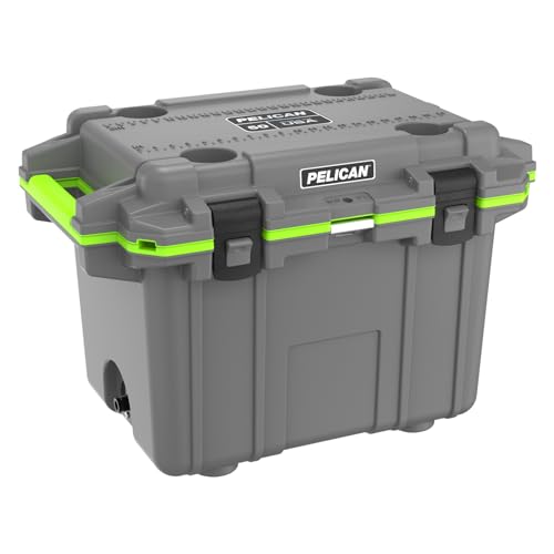 Pelican 50 Quart Elite Cooler (Dark GreyGreen)