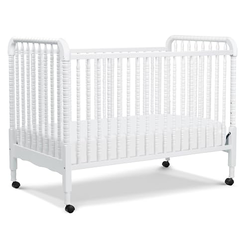 daVinci Jenny Lind 3-in-1 Baby Crib Convertible to Toddler Bed, Daybed - Easy to Assemble - GREENGUARD Gold Certified -