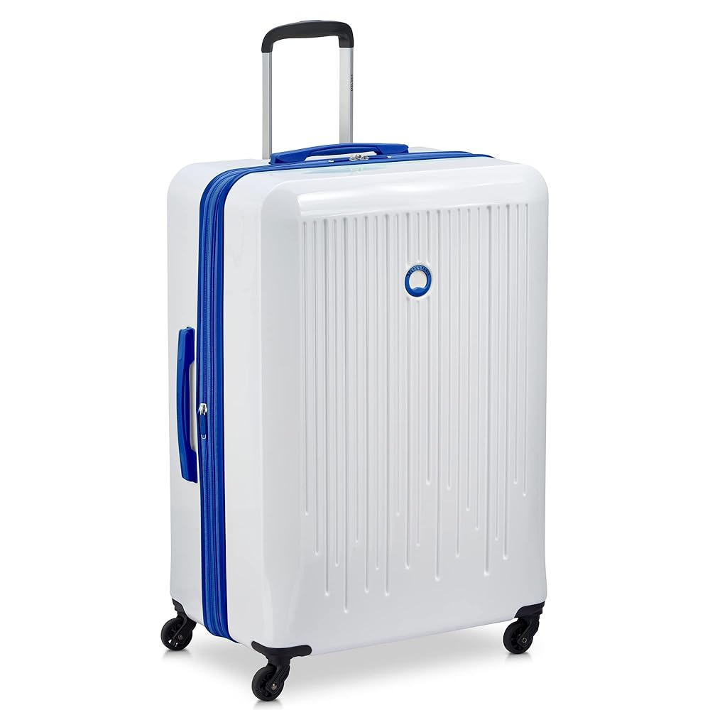 Delsey checked luggage